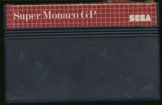 Super Monaco GP   SEGA Master System Game (Cartridge)  