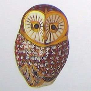  Royal Crown Derby Paperweights Collection Barn Owl 4.5 