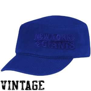  Reebok New York Giants Ladies Royal Blue Tonal Vintage 