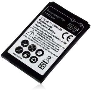     1350mAh HIGH CAPACITY BATTERY FOR HTC HERO & G2 TOUCH Electronics