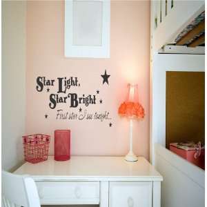  Wall Decal   Star Light Star bright   selected color Silver 