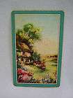 whitman cottage thatched roof deck cards pinochle