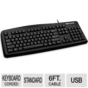 Microsoft JWD 00046 Wired Keyboard 200 0885370213638  
