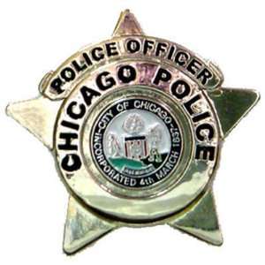  Chicago Police Badge Lapel pin Tie button 