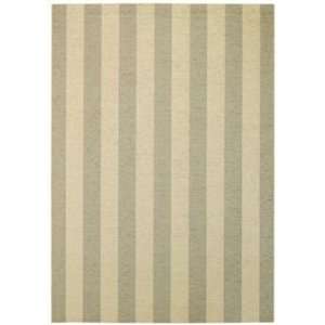  Capel Walkover Stripe 6952 Oatmeal Runner   2 7 x 8 10 