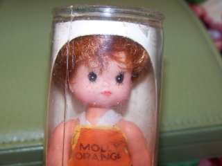 Vtg Molly Orange Soda Pop Barbie Doll Mini Collectible  