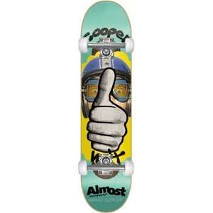 Almost Wilt Thumbs Up Complete Skateboard   7.75 w/Raw Trucks & Wheels