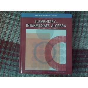 Elementary And Intermediate Algebra with Infotrac A Combined Approach 