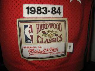 Authentic Mitchell and Ness Dr J Allstar Jersey Mens Size 48 Awesome 