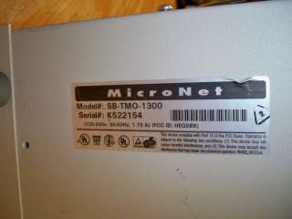 MicroNet SB TMO 1300 1.3GB MO optical drive SCSI  