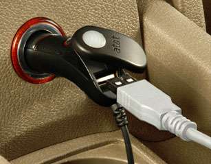 OEM AT&T USB CAR CHARGER FOR TILT V3i V3xx CURVE  