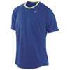 Nike Miler S/S T Shirt   Mens   Blue / Light Green