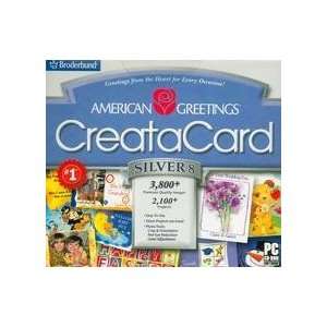    American Greetings Creatacard Silver 8 (Jewel Case) Software