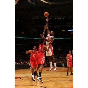  Houston Rockets v Toronto Raptors Amir Johnson and Jordan 