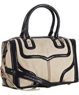 Rebecca Minkoff ivory leather Mab Mini Bombe satchel   up to 