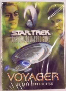 Star Trek CCG Voyager Sealed Starter Deck  