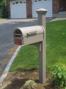 Janzer Mailbox and Post   Aluminum Federal Mail Box  