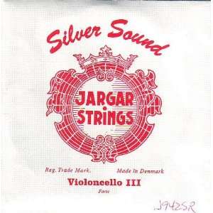  Jargar Cello G Silver Wrapped Red (Forte), J942SR 