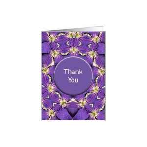  Employee Thank you, Kaleidoscope Flowers Card Health 