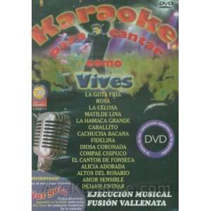  Karaoke Para Cantar Como Vives V50011 DVD Musical 