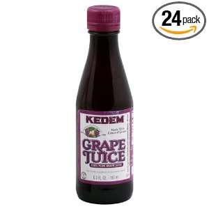 Kedem Concord Grape Juice, 6.3000 ounces (Pack of 24)  