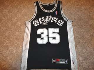 Authentic Nike San Antonio Spurs Danny Ferry Away Jersey Duncan NBA 