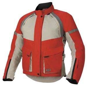    Firstgear Womens Monarch Jacket   Large/Red/Grey Automotive