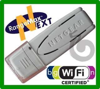 NETGEAR® RangeMax™ 300M Wireless B/G/N USB Card WN111™  
