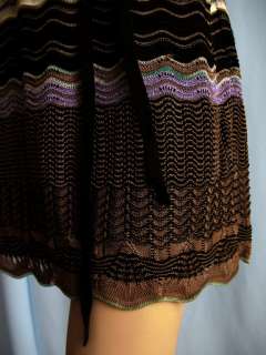 Missoni NEW Wave Knit Dress Size Sz US 6 IT 42 NWT $695