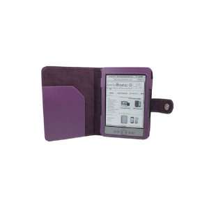  HHI Leather Case  Kindle 4 eReader   Purple (Package 