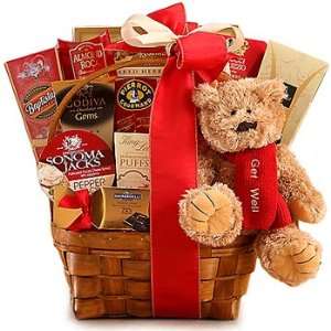 Get Well Greetings Gift Basket  Grocery & Gourmet Food