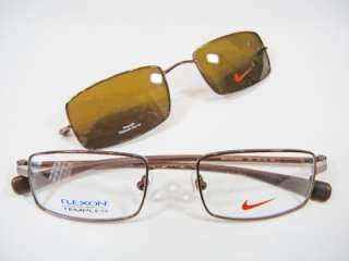 NIKE FLEXON EYEGLASSES 9123 MGB 200 MAG CLIP ON 9123 AUTHENTIC NEW 