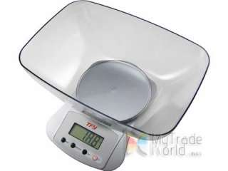 Digital Kitchen Weight Scale Diet Food 8.8LB+2.5L Bowl  