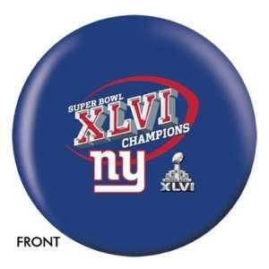  New York Giants Super Bowl Champions Bowling Ball  Version 