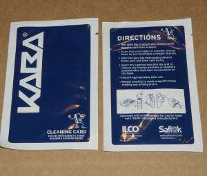 48 Kaba Ilco lock swipe CLEANING CARDS  