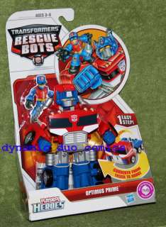 OPTIMUS PRIME Playskool Heroes Transformers Rescue Bots Figure  