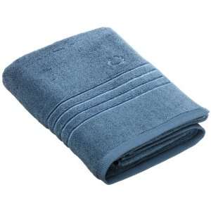  Lenox Platinum Collection 30 inch by 58 inch Bath Towel, Stone Blue 
