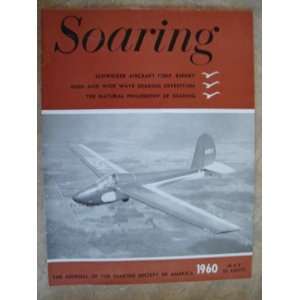    Soaring Magazine   May 1960   Vol 24 No 5 Lloyd Licher Books