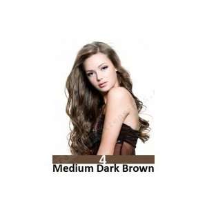 Medium Brown 7 pcs Set Clip In Extensions Beauty