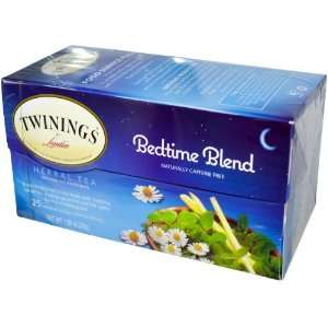 Herbal Tea, Bedtime Blend, Caffeine Free, 25 Tea Bags, 1.28 oz (36 g 