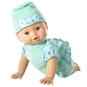  Little Mommy Scoot So Cute Moving/Giggling Baby Doll (Aqua 