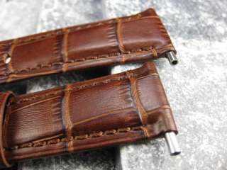 22mm Gator Leather Strap Band fit PANERAI Tang Buckle  
