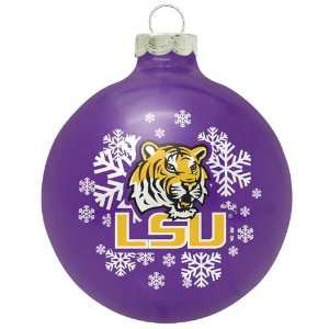  NCAA Traditional Ornament   LSU Tigers