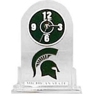    Michigan State Spartans Acrylic Desk Clock