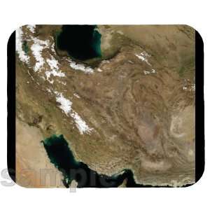  Iran Satellite Map Mouse Pad 