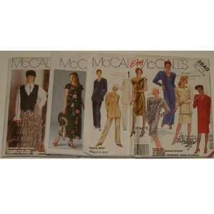  McCalls Dress Patterns Size (8 10 12) 