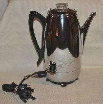   LANDERS FRARY & CLARK COFFEEMATIC COFFEE POT PERCOLATOR C 4500  