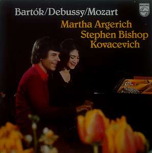 Argerich/Kovacevich Bartok, Debussy, Mozart   Philips (9500 434 