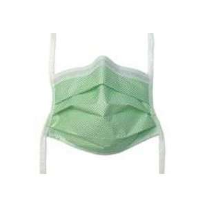   Mask Tie w/Tape Anti Fog Green 250/Ca by, PrecePT# Medical Products