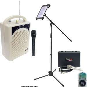  Microphone with Carry Case   PMKSPAD1 Multimedia Microphone Stand 